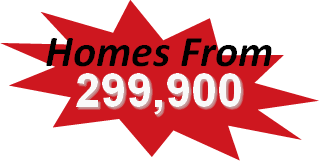Homes from 299,900s